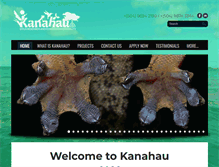 Tablet Screenshot of kanahau.com